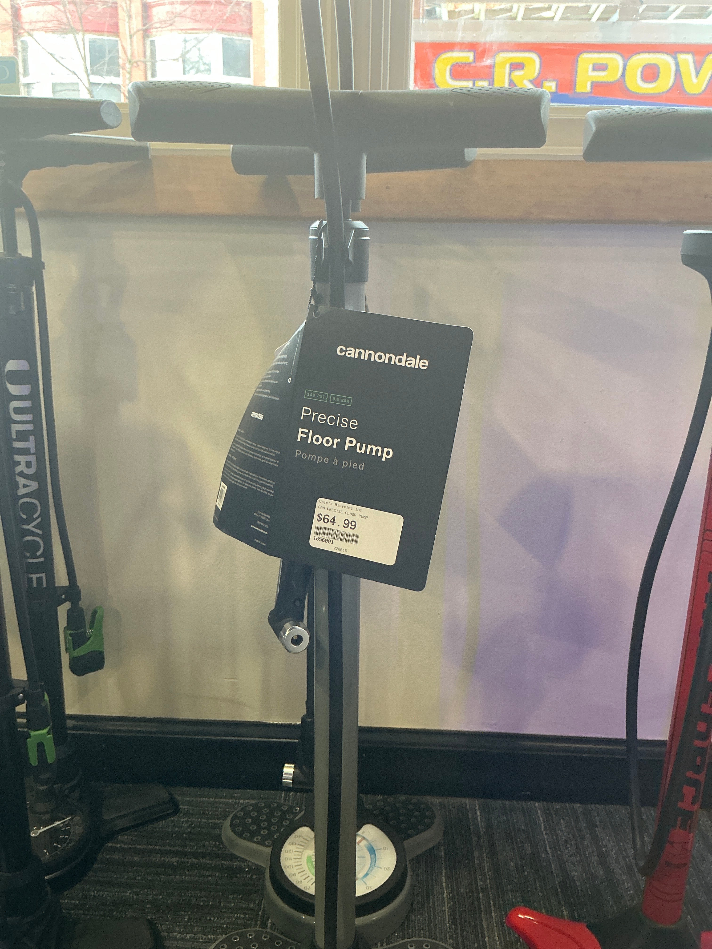 CAN PRECISE FLOOR PUMP