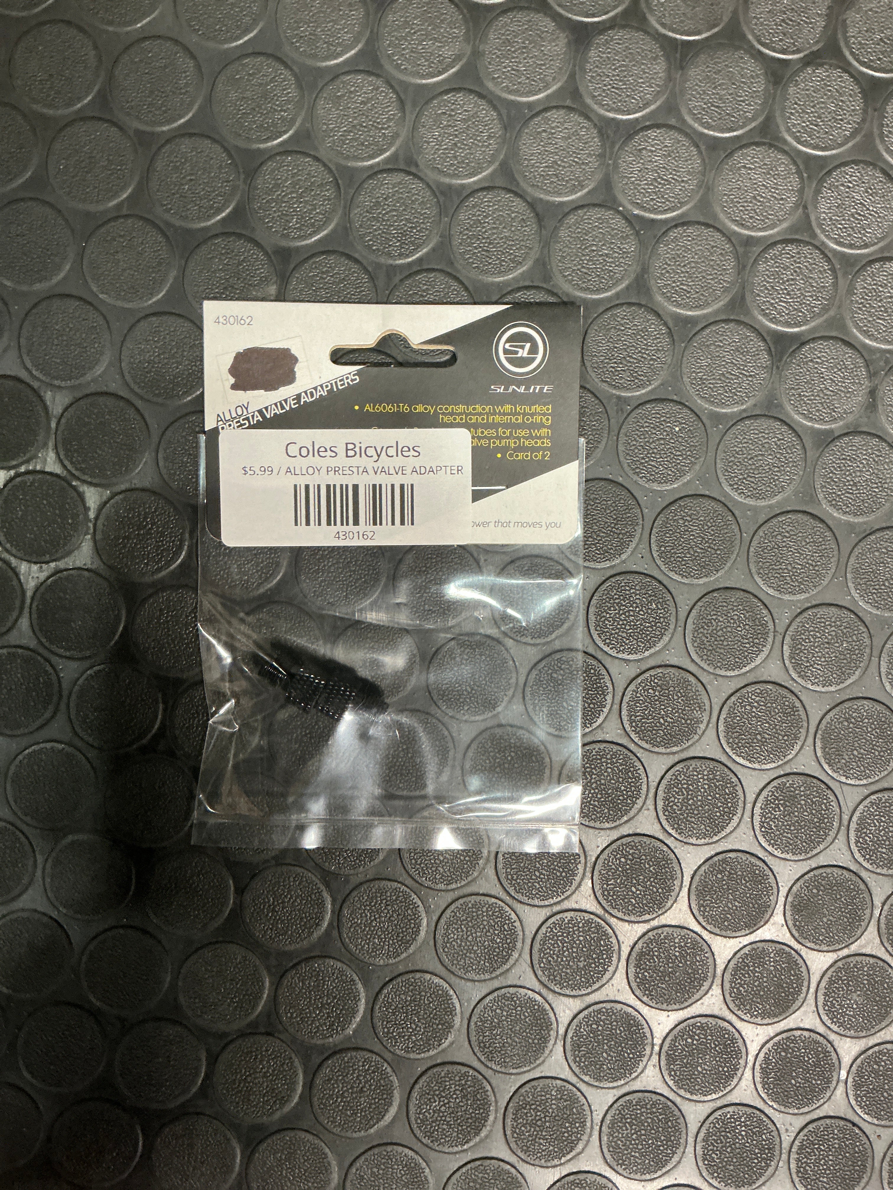 ALLOY PRESTA VALVE ADAPTER