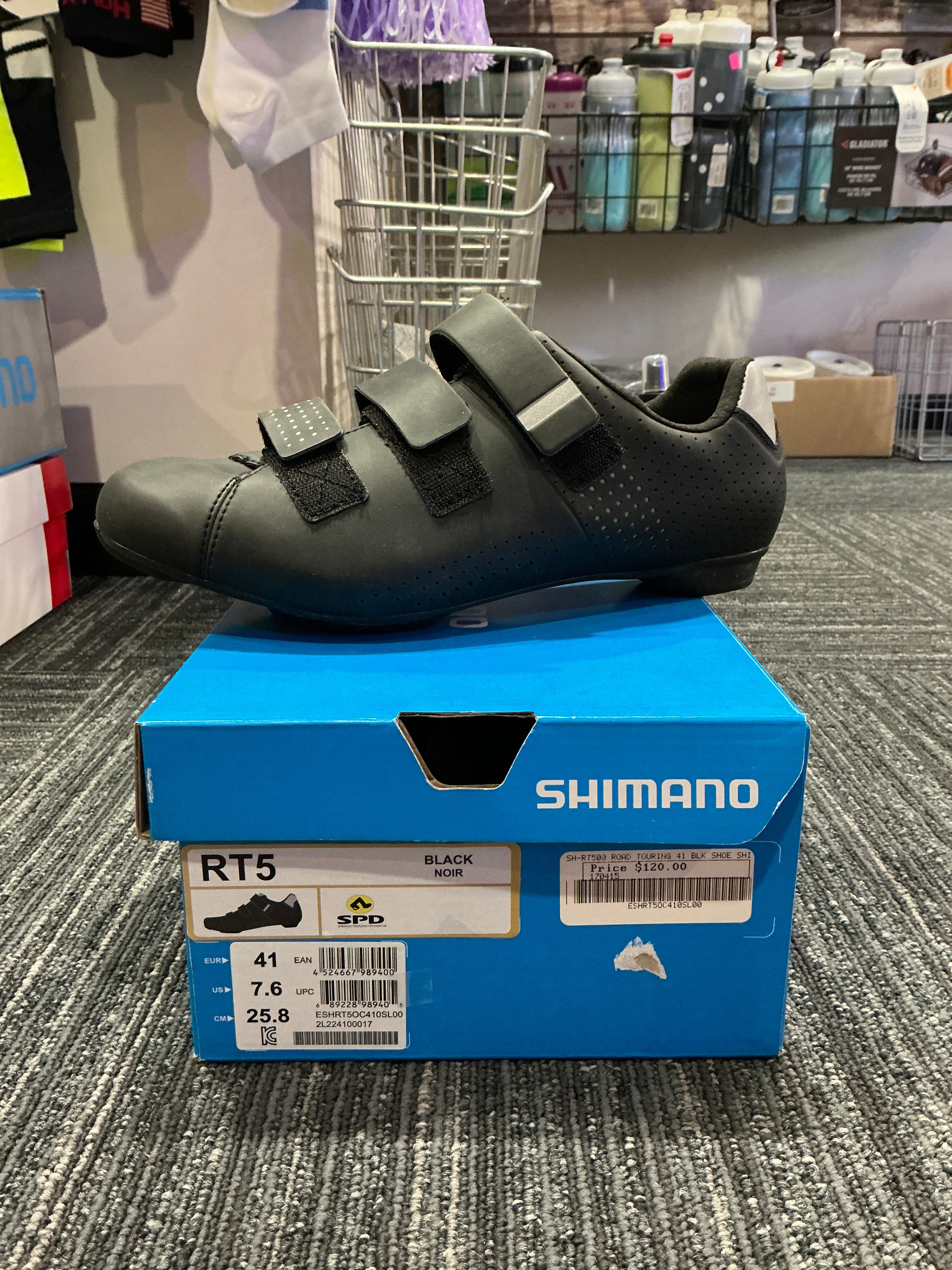 SHIMANO RT 5 EU 41 ROAD TOURING BLK SHOE