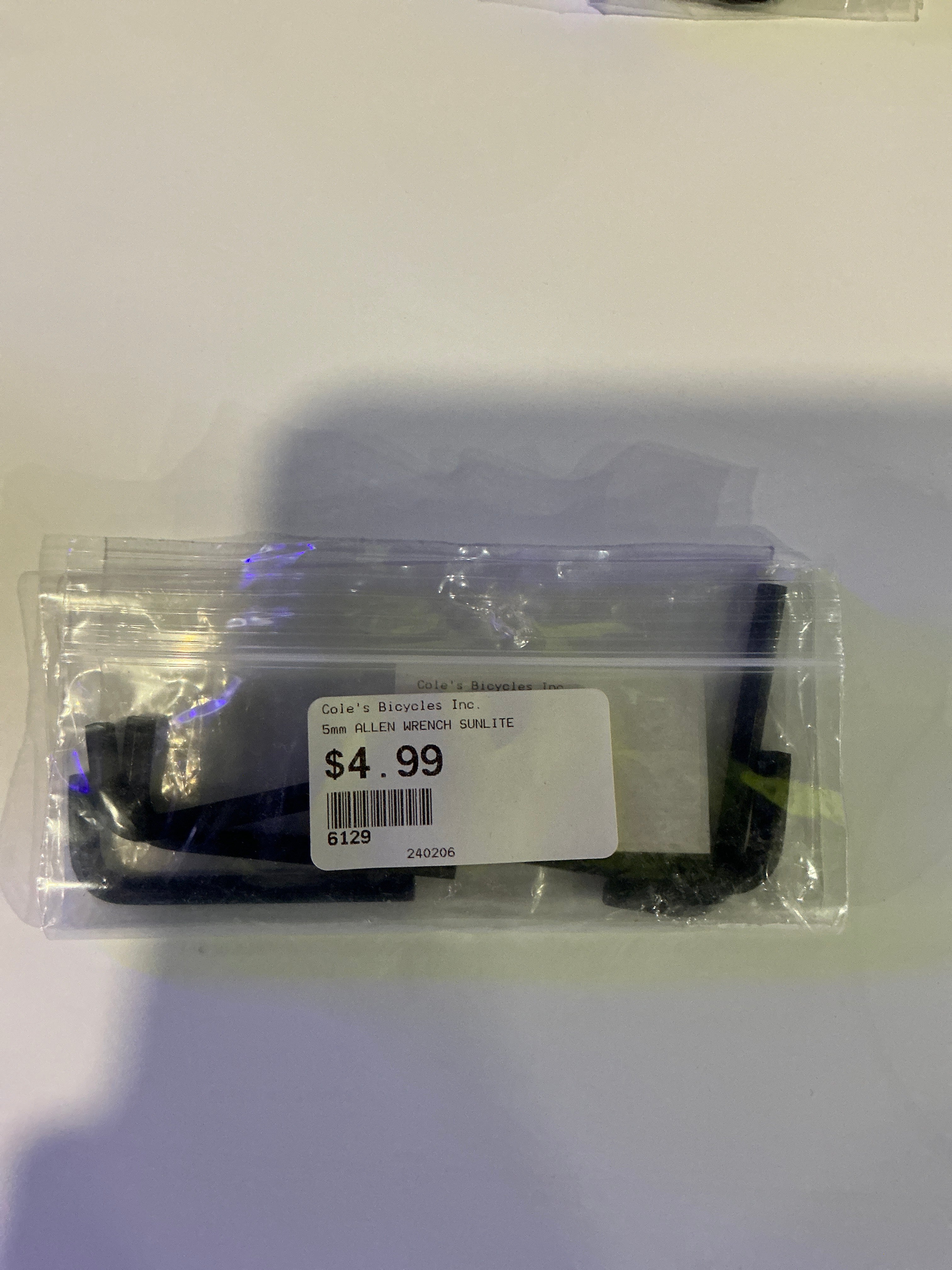 SUNLITEN 5MM ALLEN WRENCH PER
