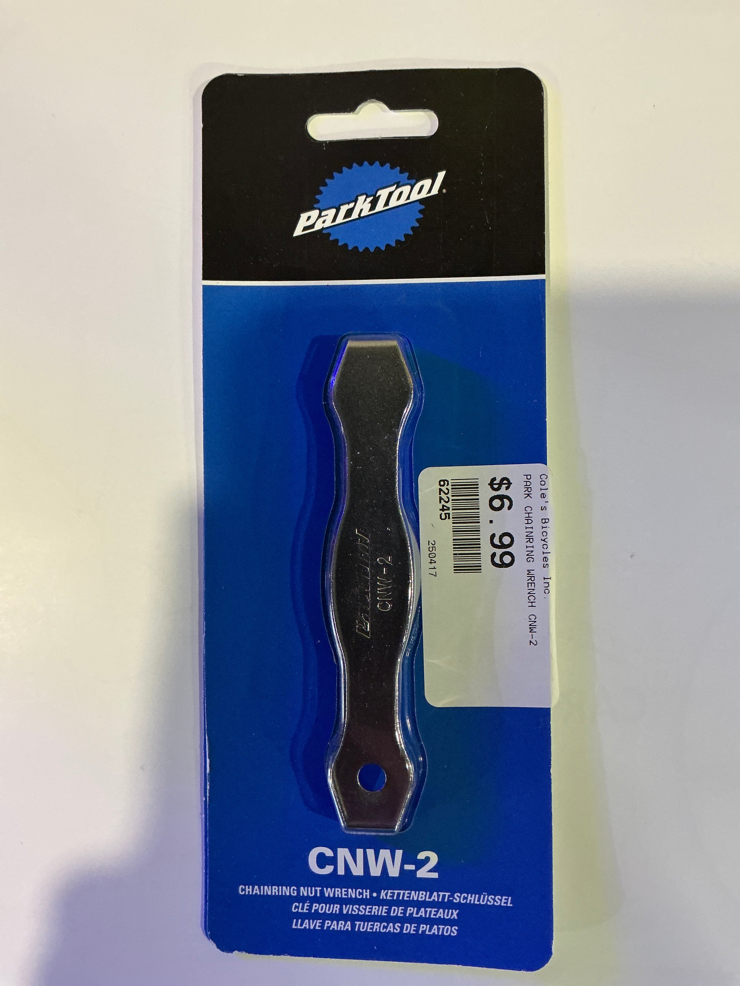 PARK TOOL CHAINRING WRENCH CNW-2