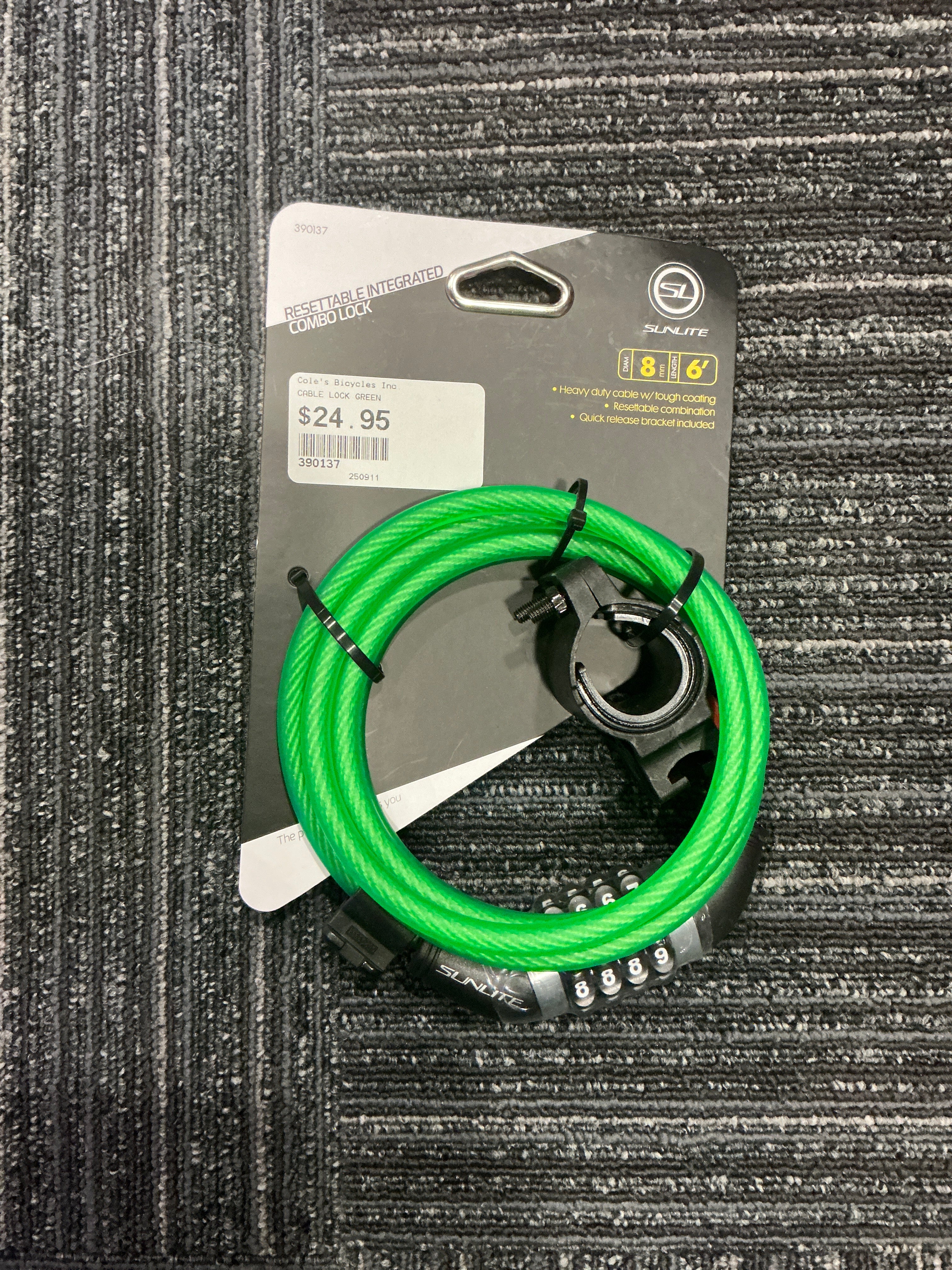 SUNLITE CABLE LOCK