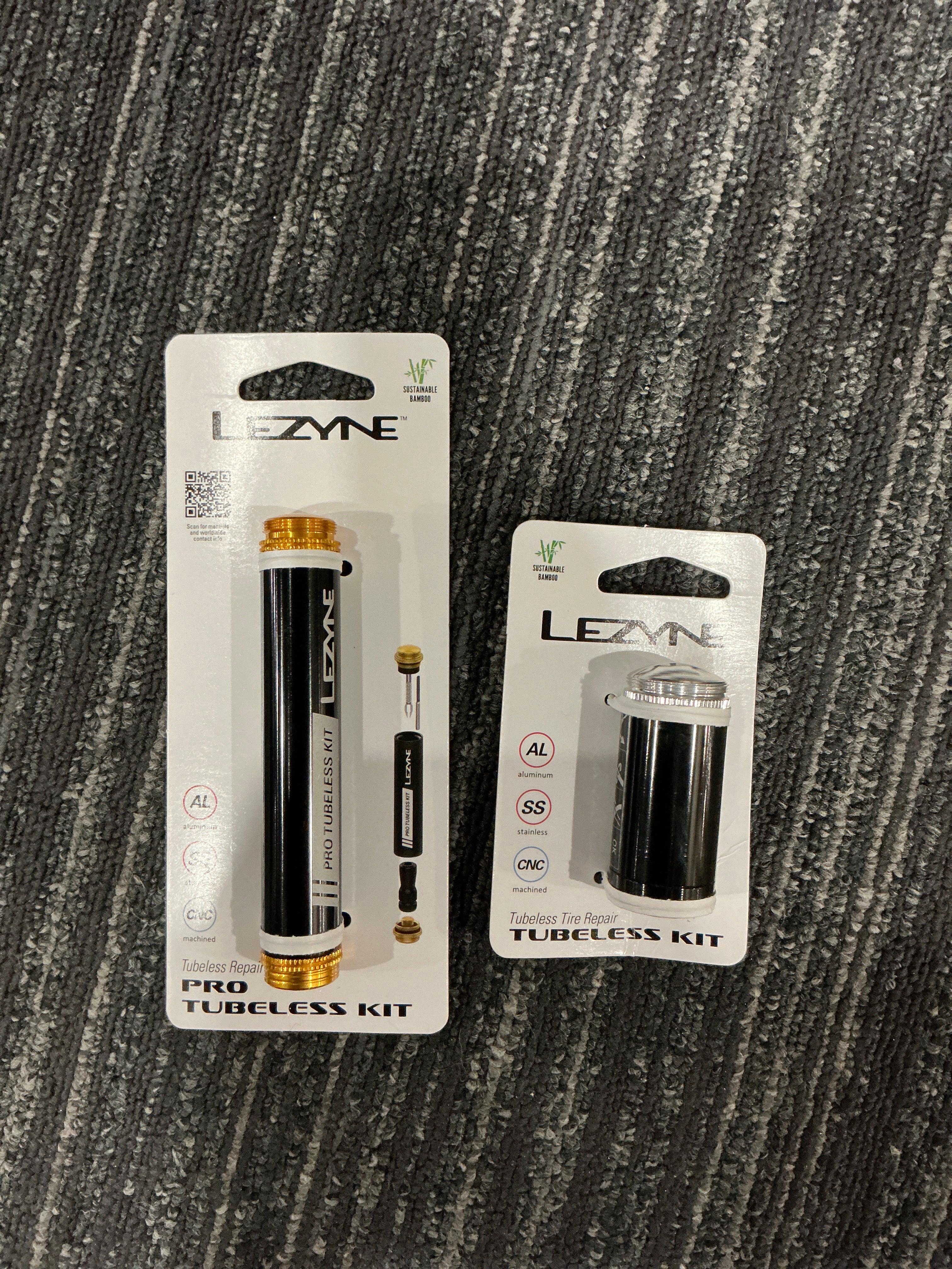 Tubeless tire repair kit