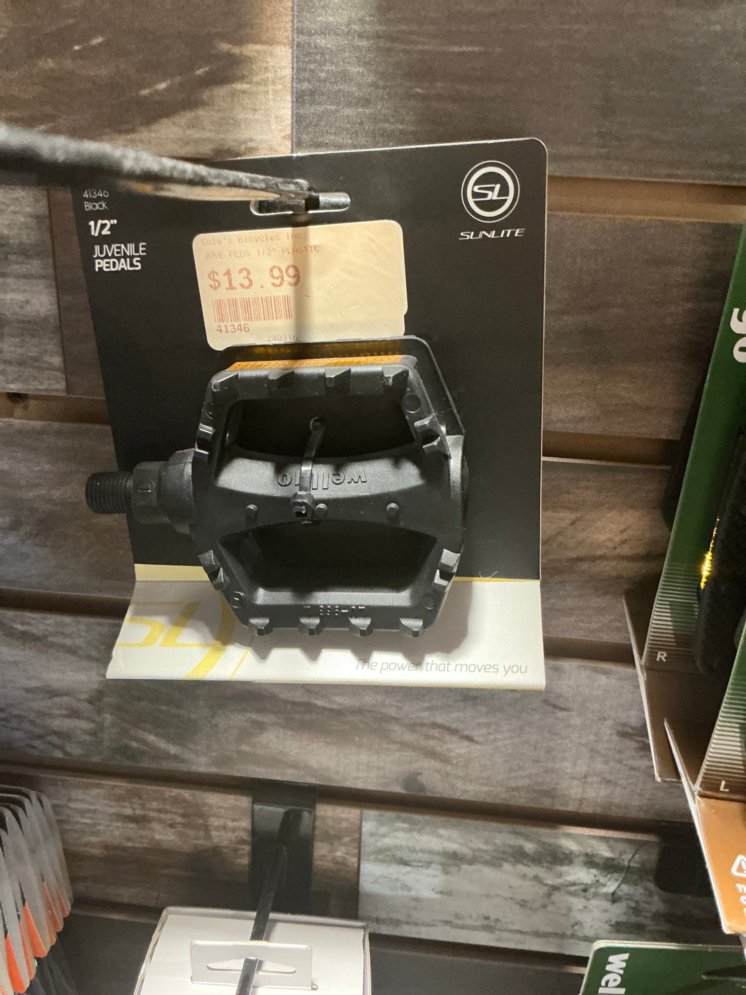 JUVE PEDALS 1/2” PLASTIC