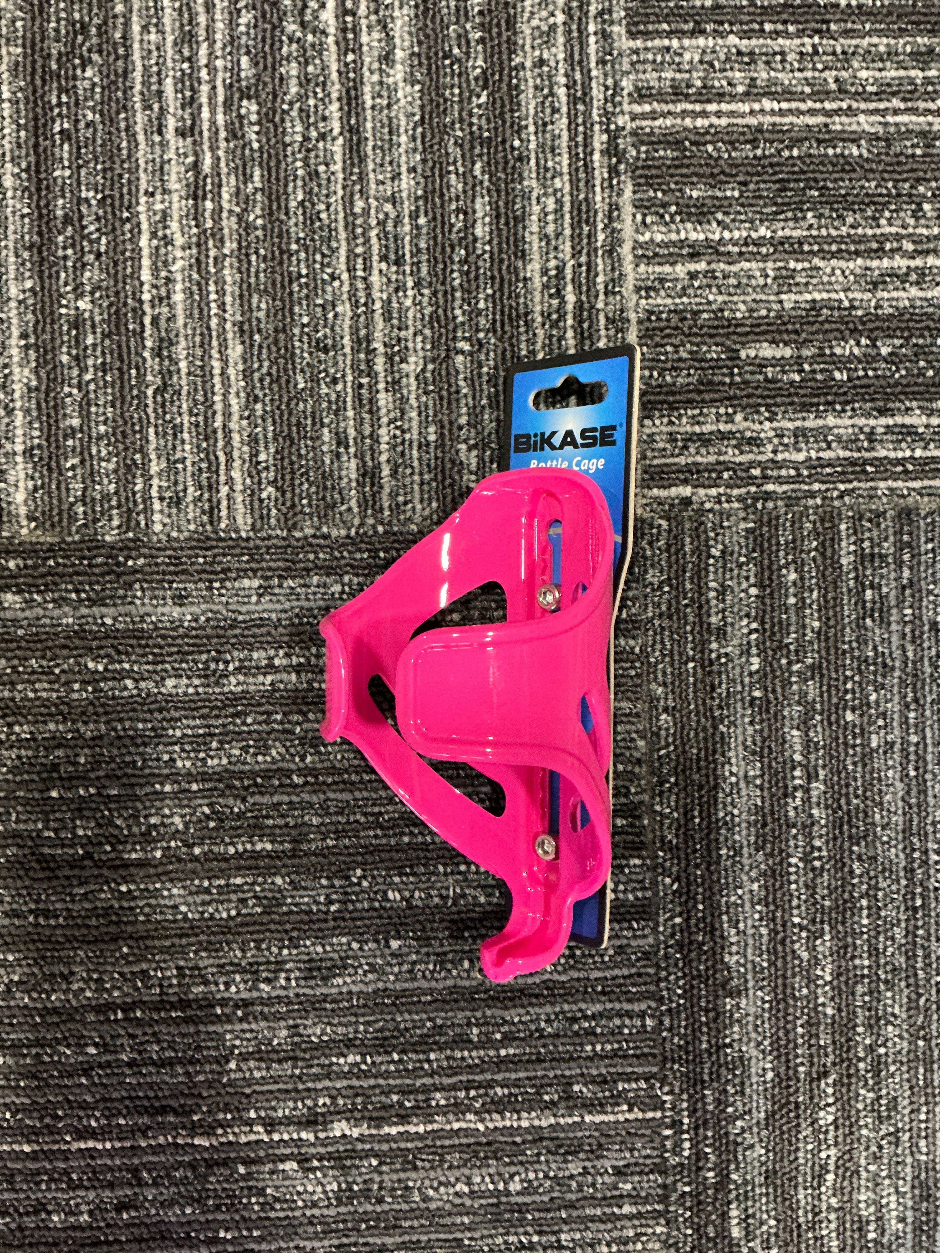 BiKASE PINK BOTTLE CAGE