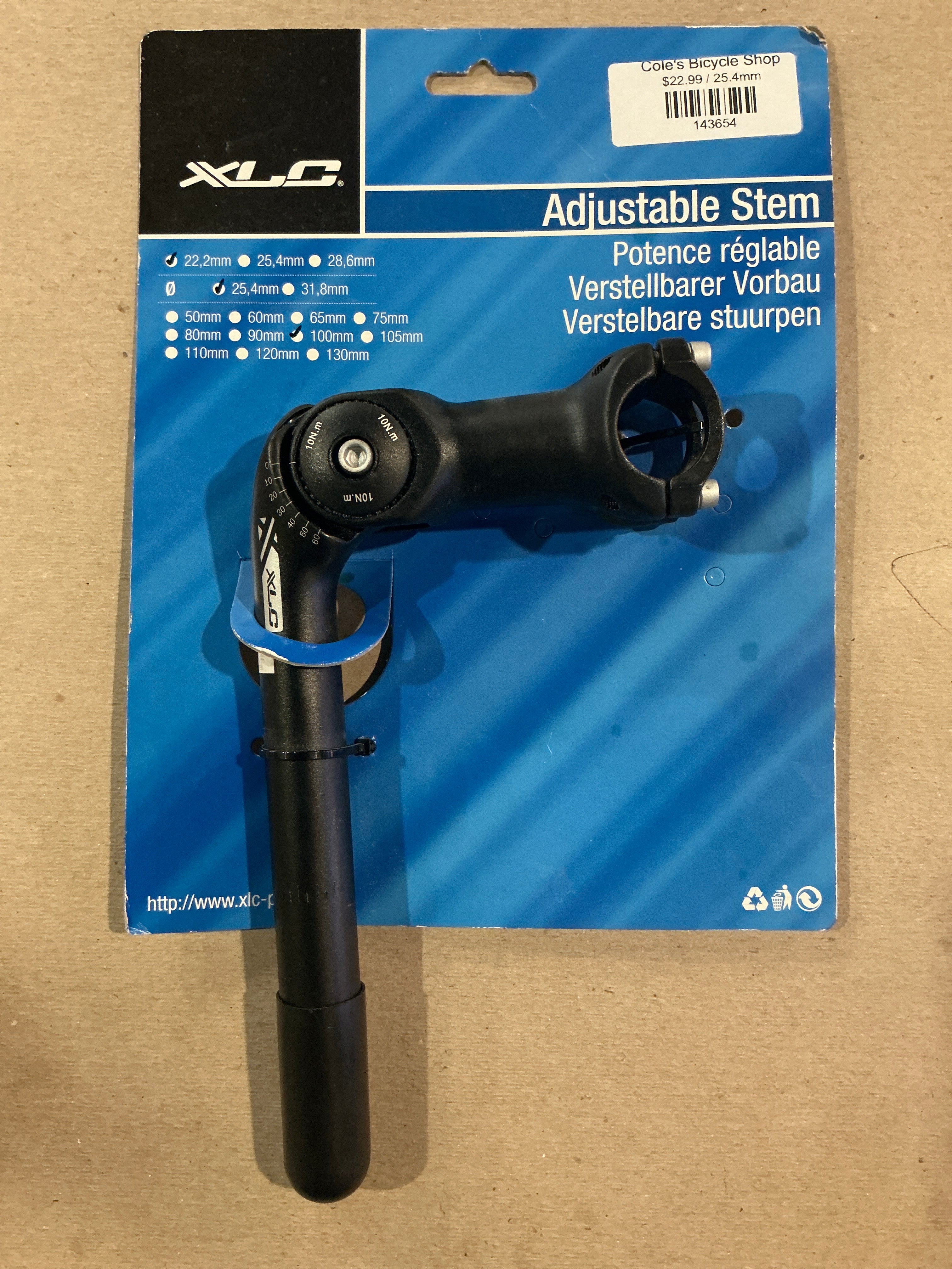XLC Adjustable Stem Riser