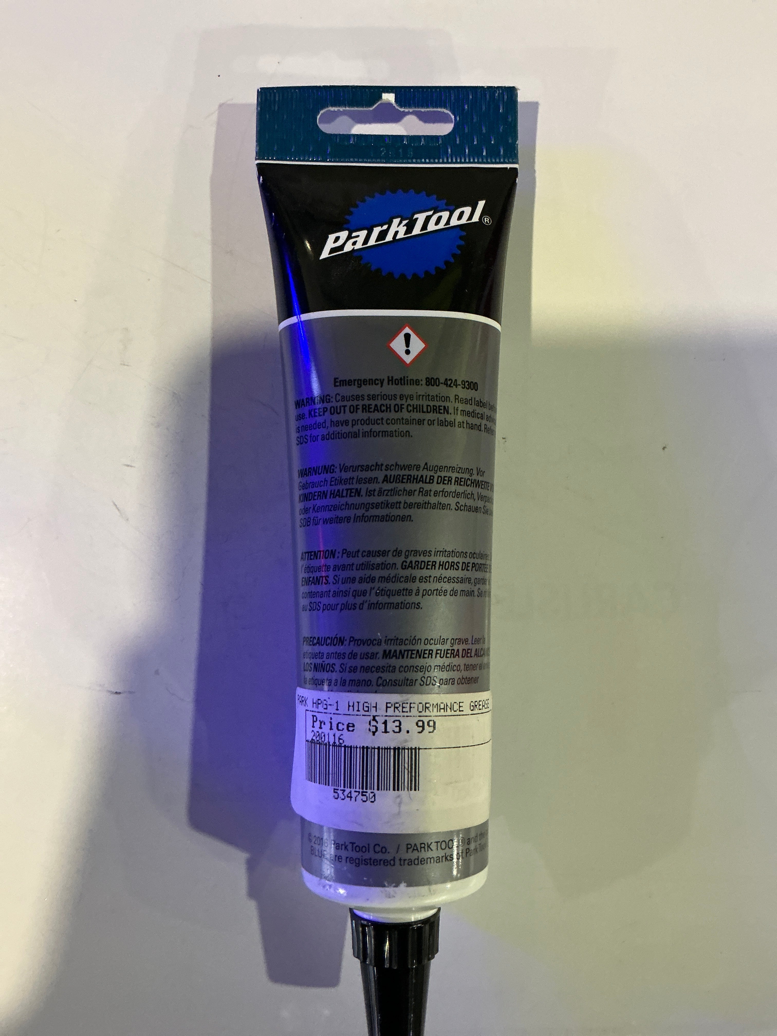 PARK TOOLS HIGH PERFORMANCE GREASE