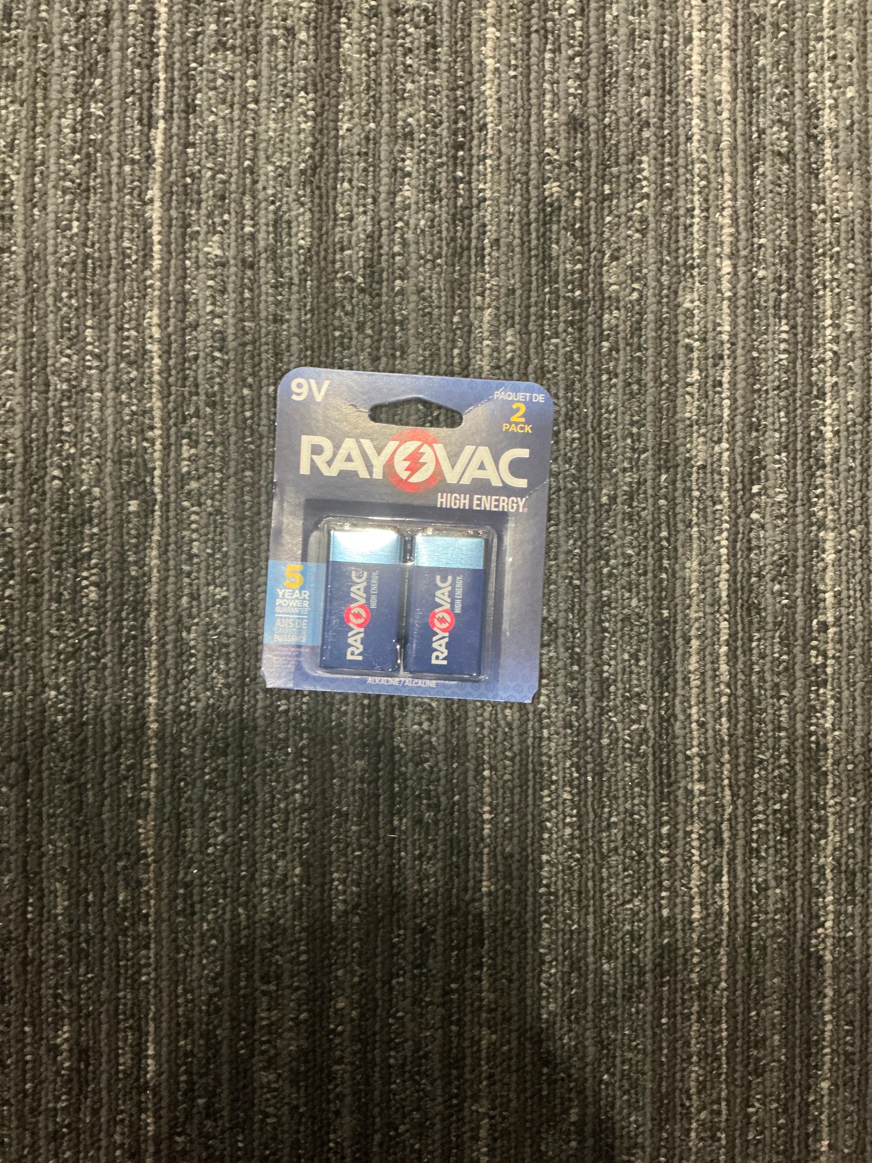 9V2 RAYVOLT BATTERIES