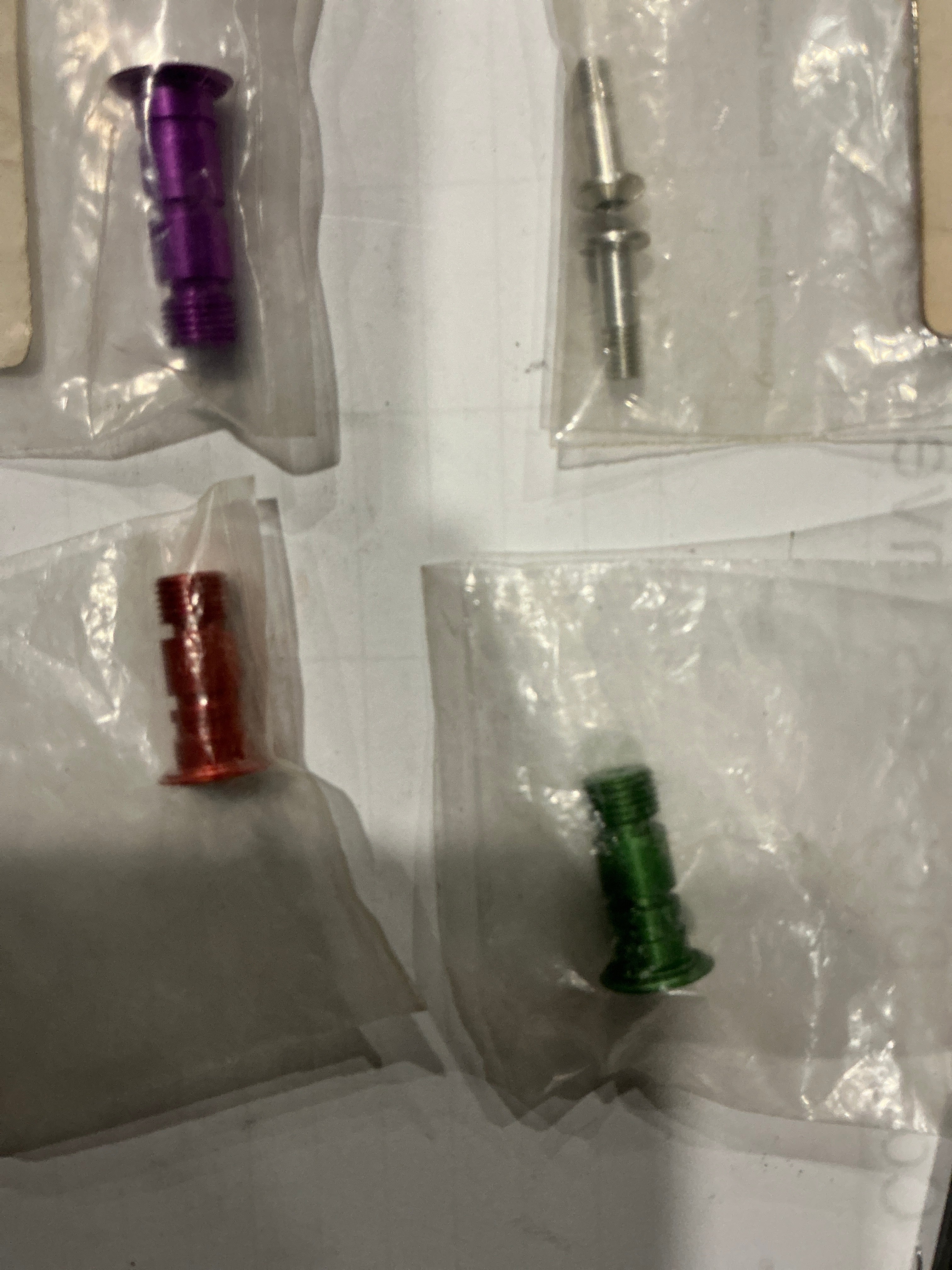 Upper Pivot Bolt Colored