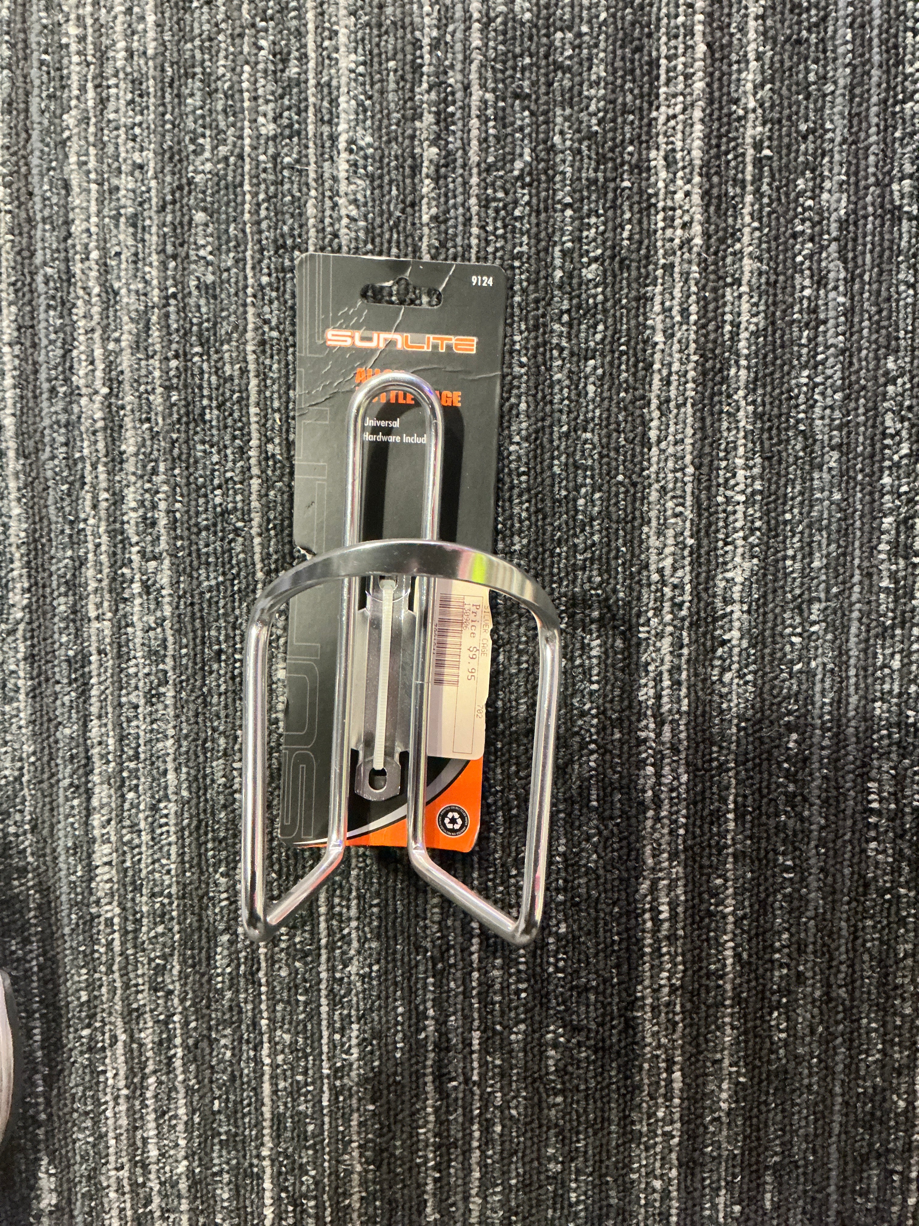 SILVER BONTRAGER ALLOY BOTTLE CAGE