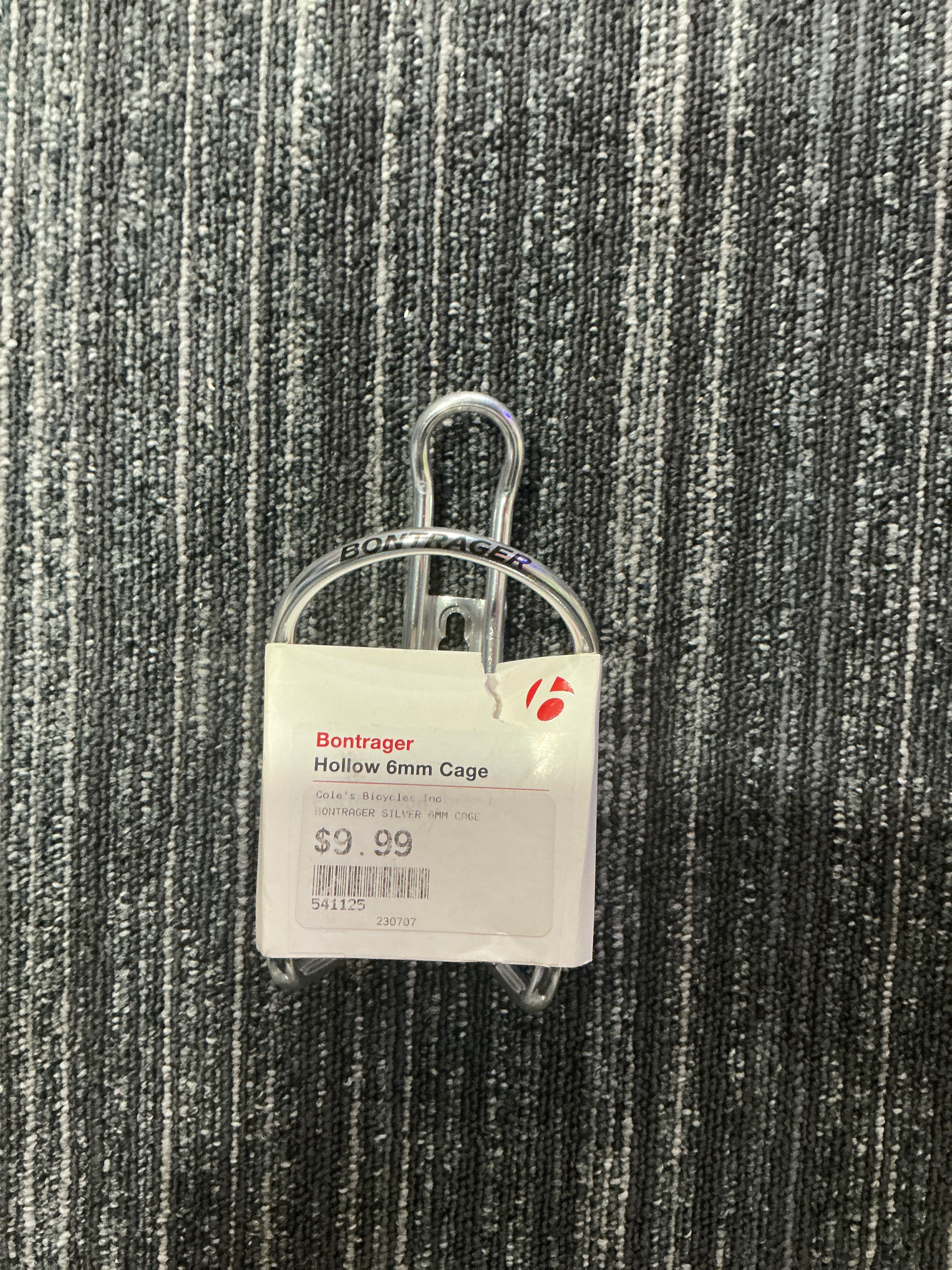 BONTRAGER SILVER BOTTLE CAGE