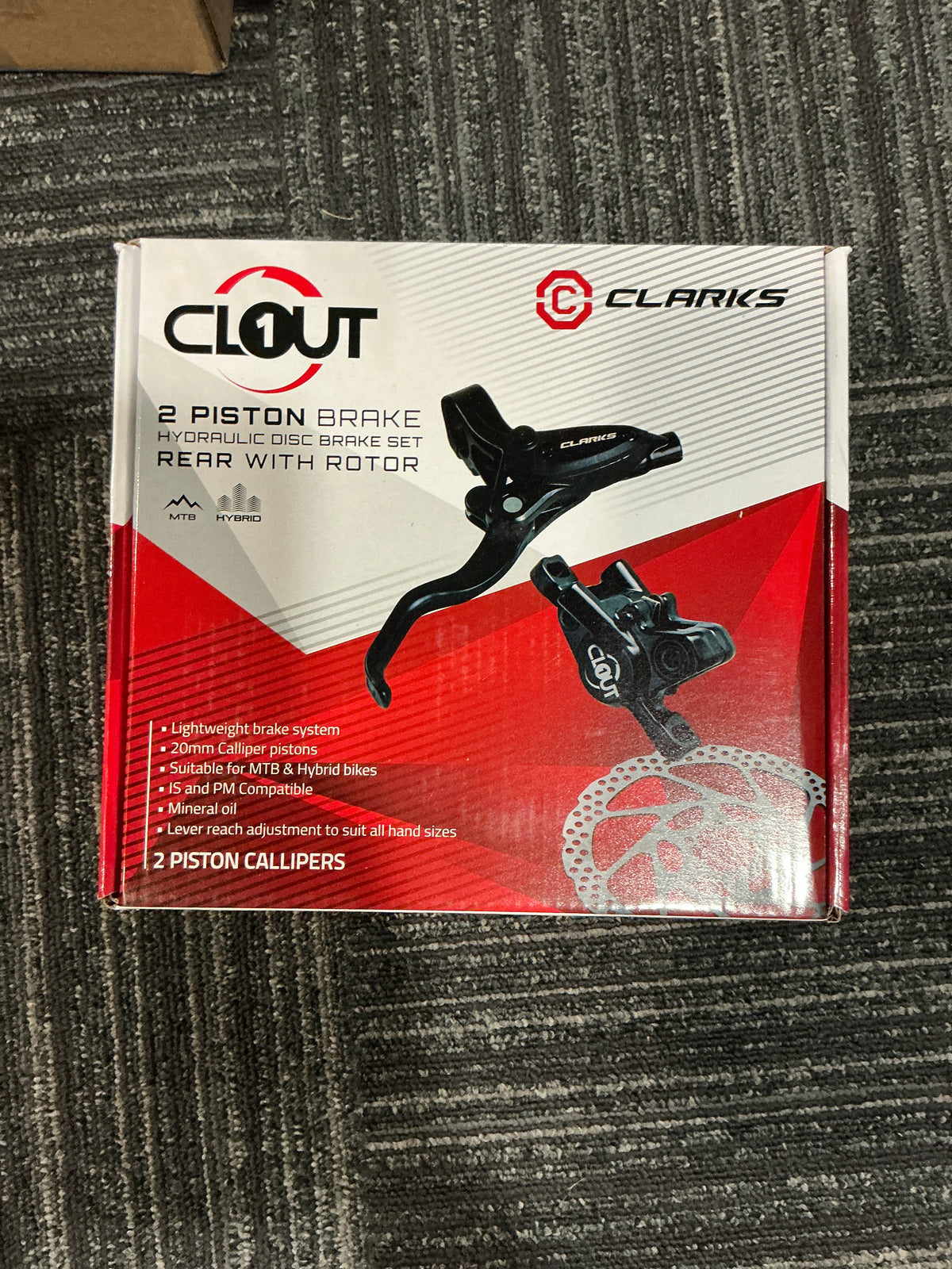 Clark’s Clout 1 Hydraulic Brake Set Rear