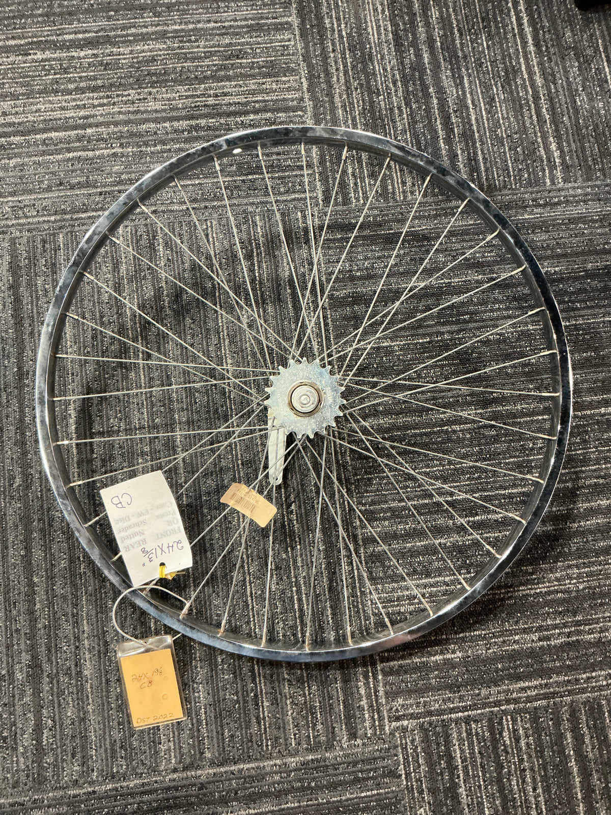 DST 24x1-3/8 RR-SS-NF-CB-SW-SV Rim
