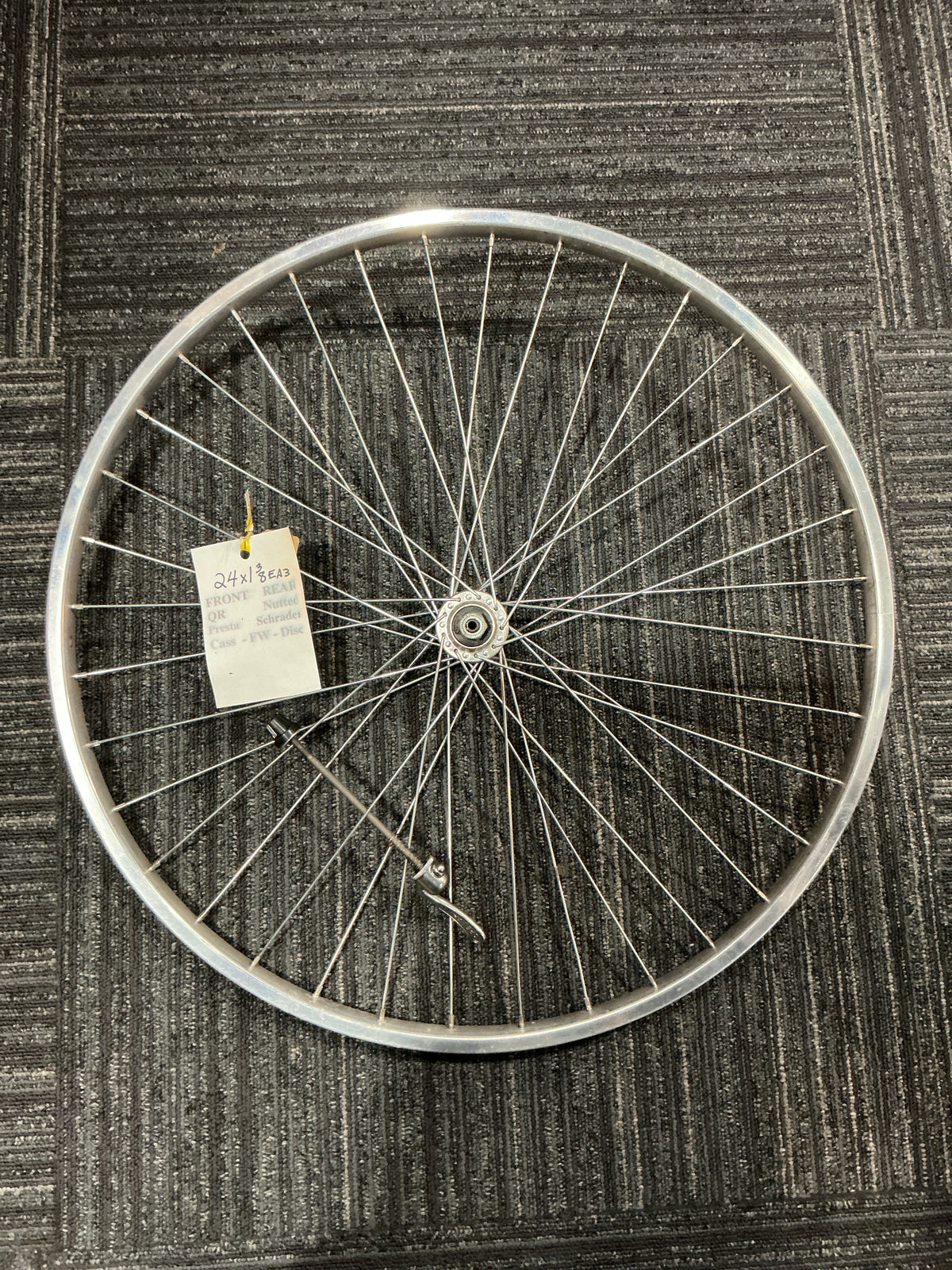 Cyclotech 24x1-3/8 FT-QR-RB-SW-SV Rim