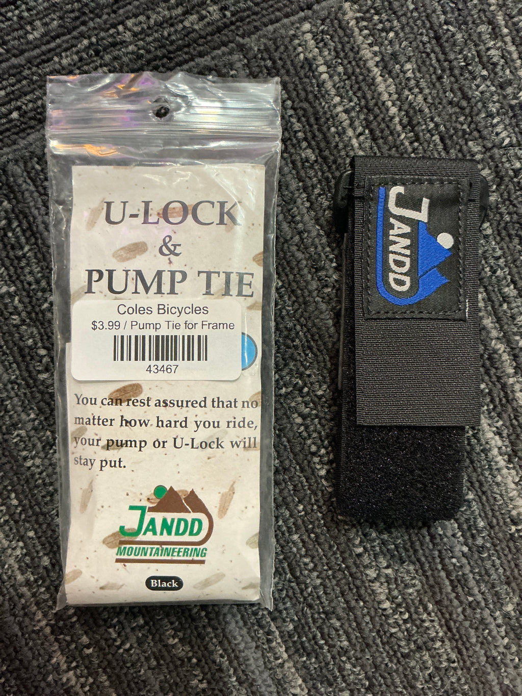 Pump Tie for Frame