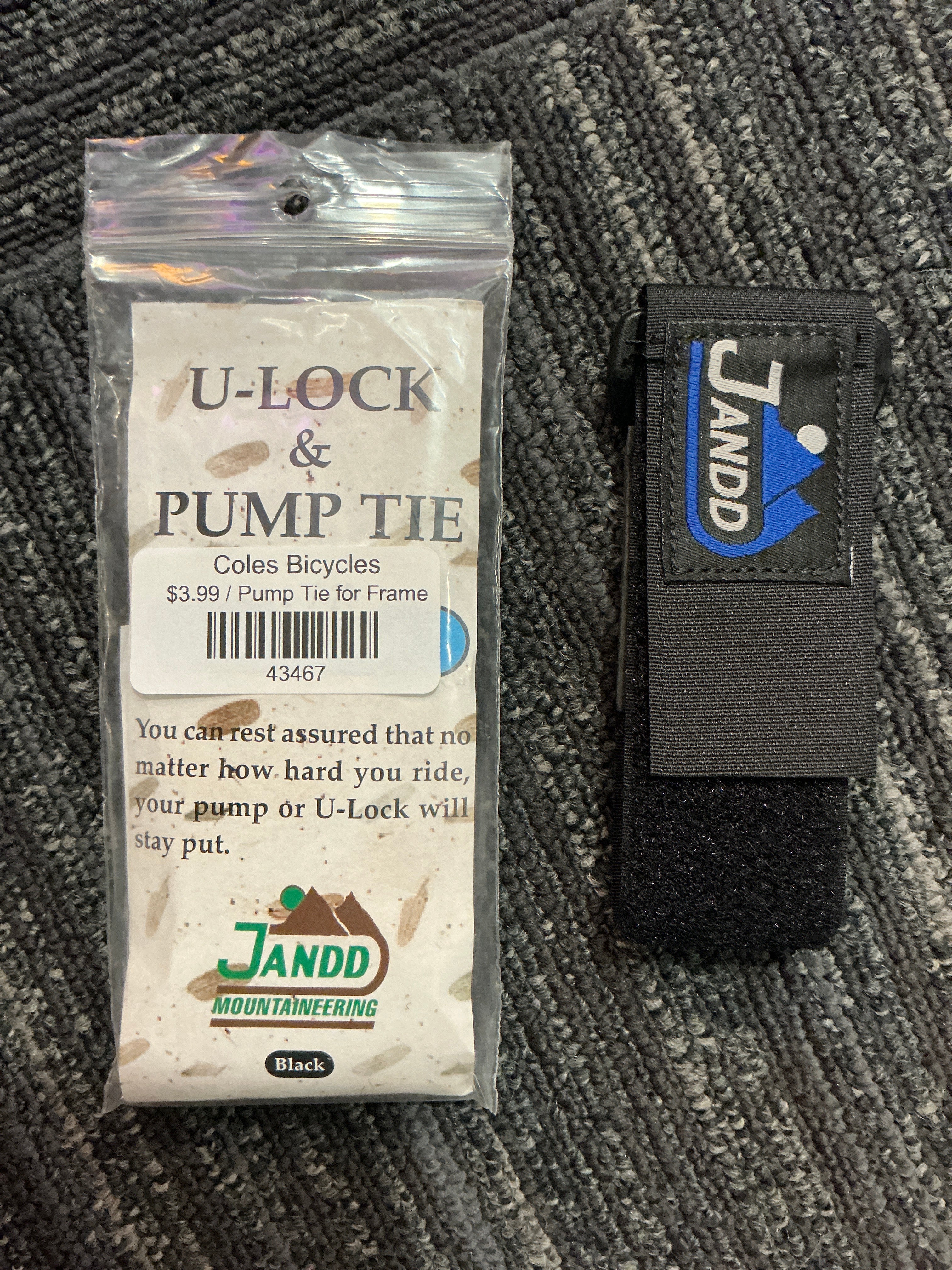 Pump Tie for Frame