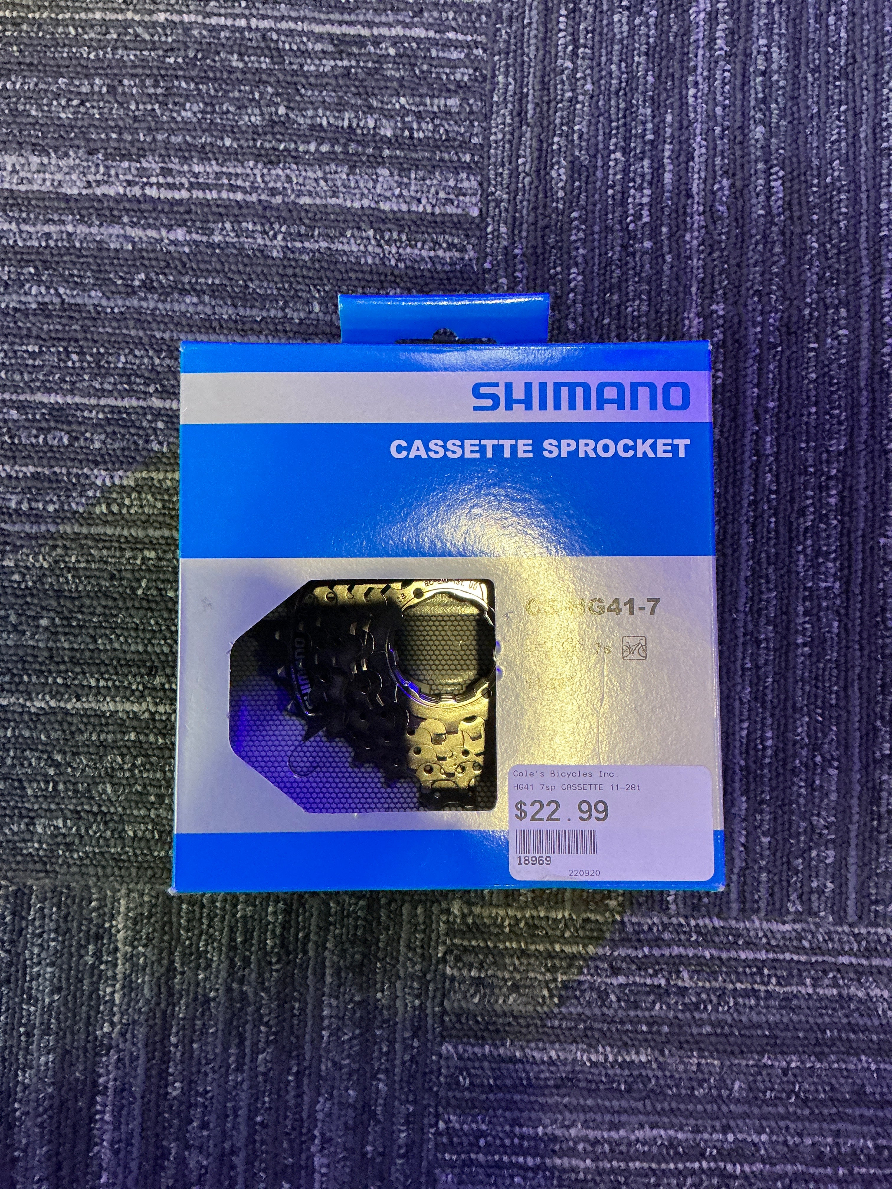SHIMANO CASSETTE SPROCKET