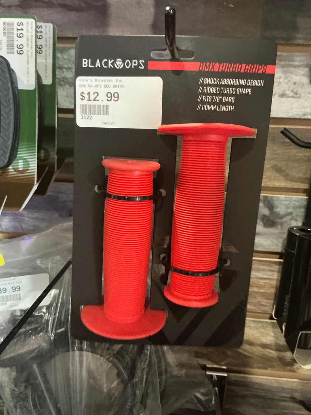 BMX BK-OPS RED GRIPS