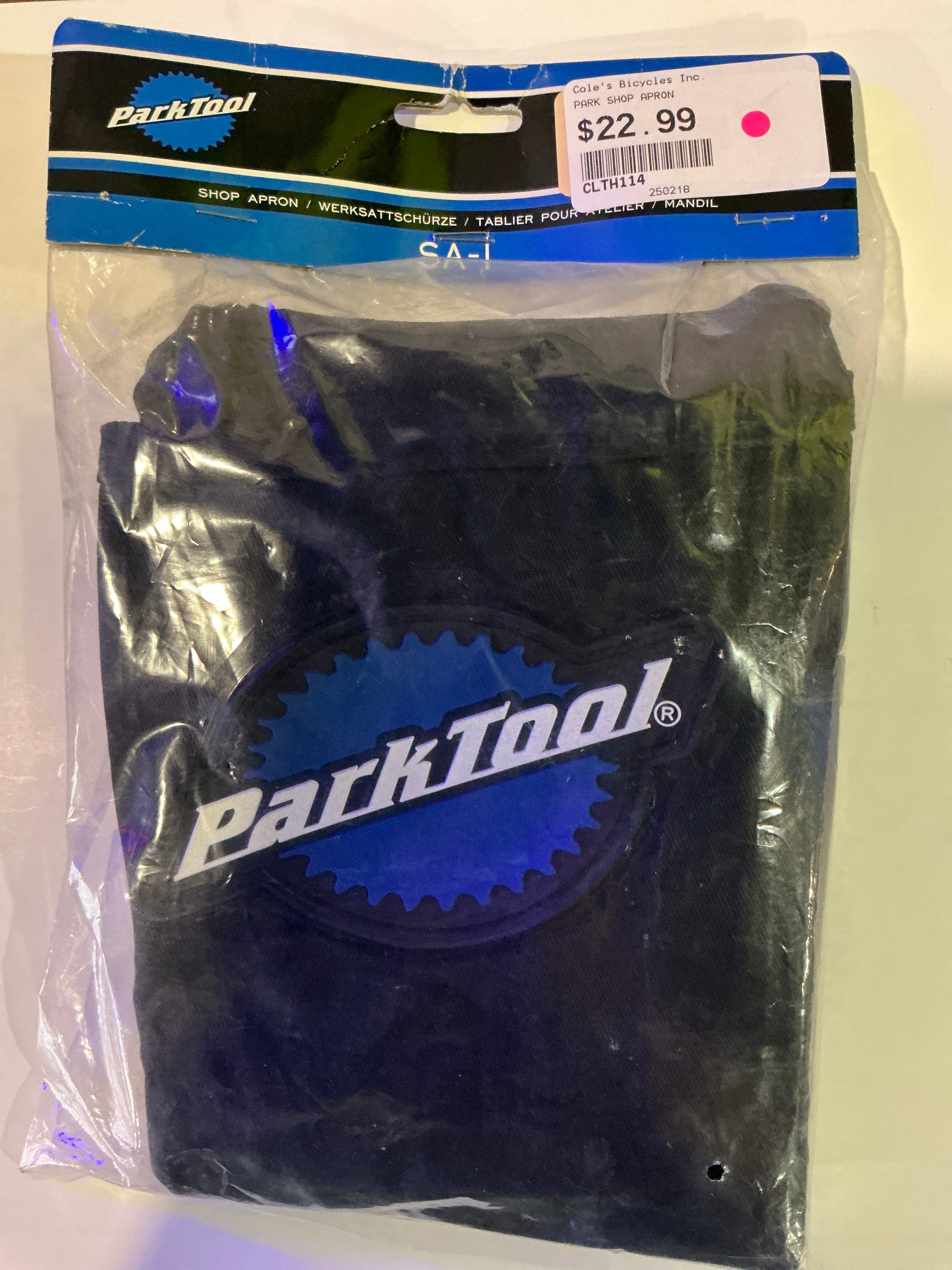 PARK TOOLS APRON