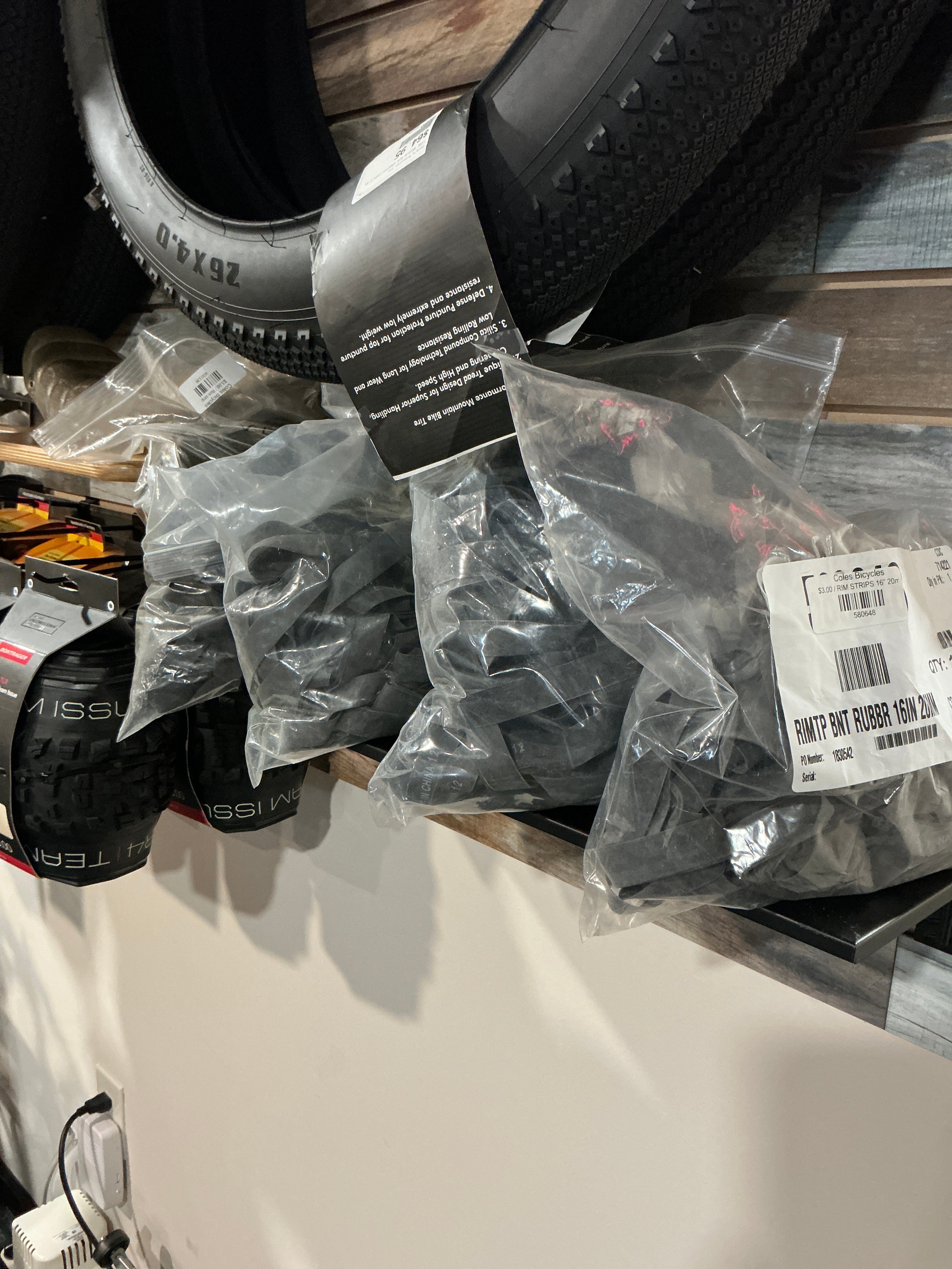 Rubber Rim Strips