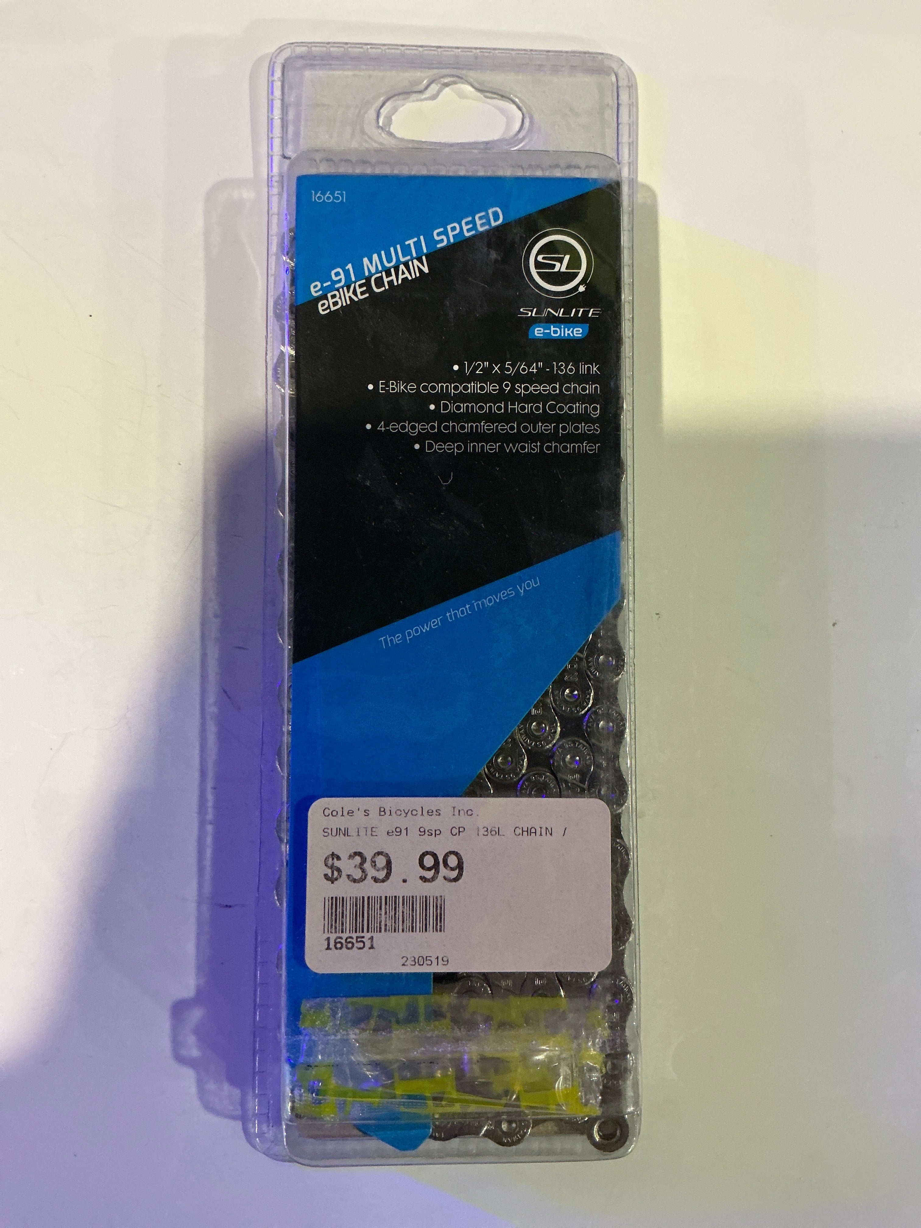 SUNLITE E-BIKE CHAIN