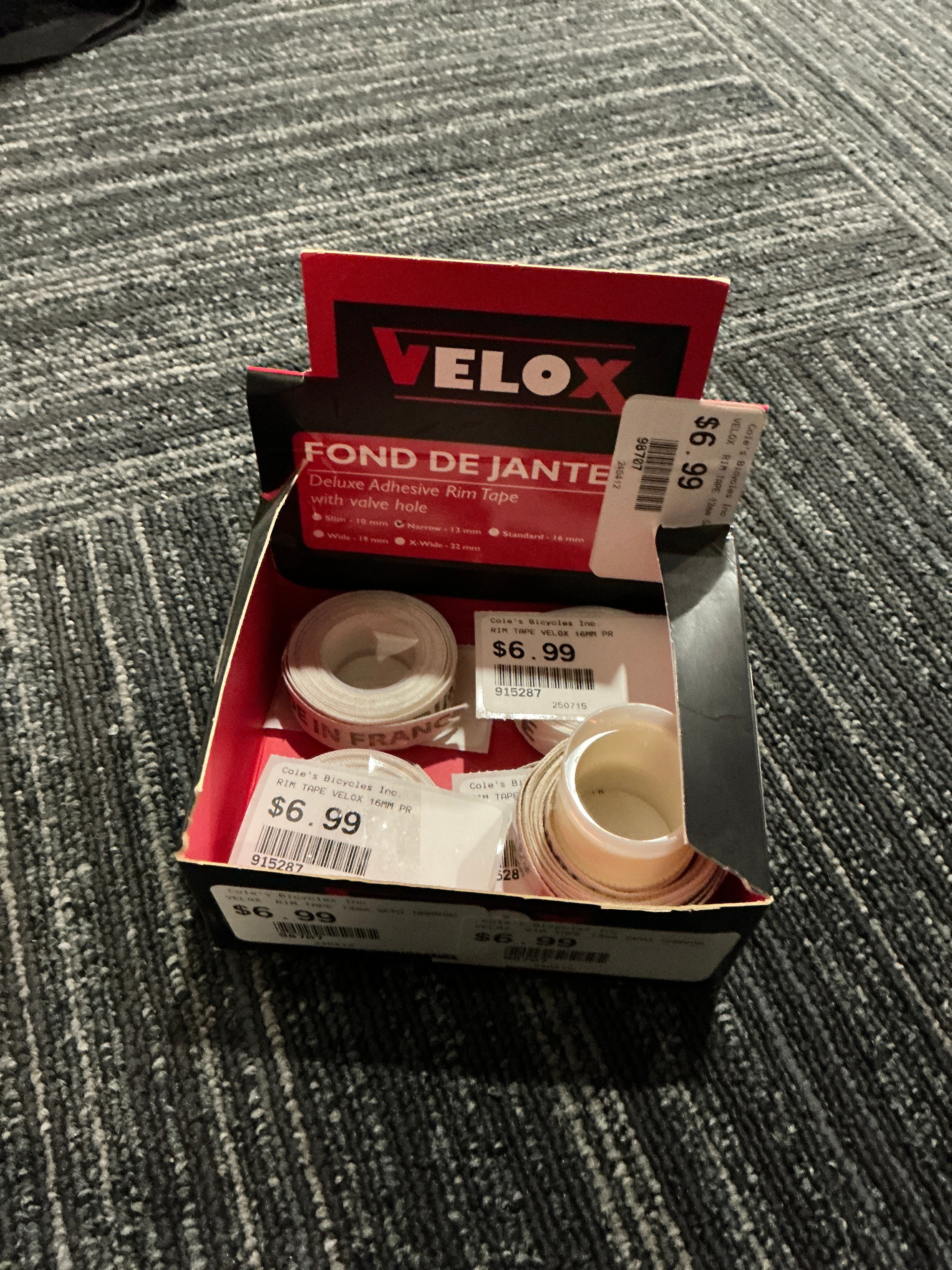 VELO X DELUXE ADHESIVE RIM TAPE