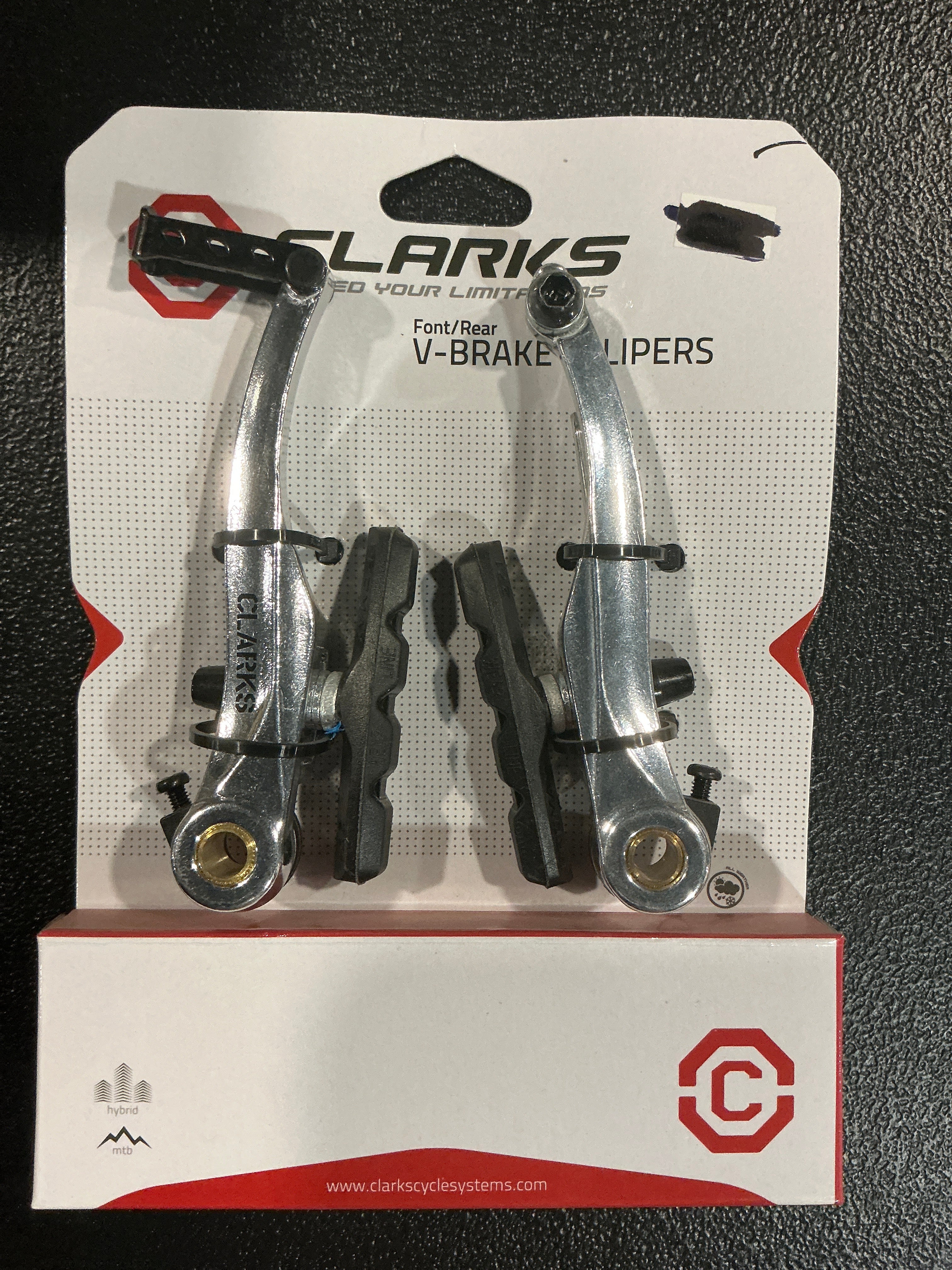 Clark’s V-brake calipers