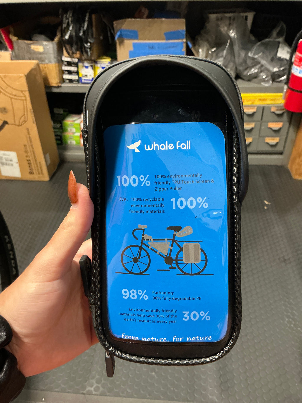 Whale Fall Phone Mount