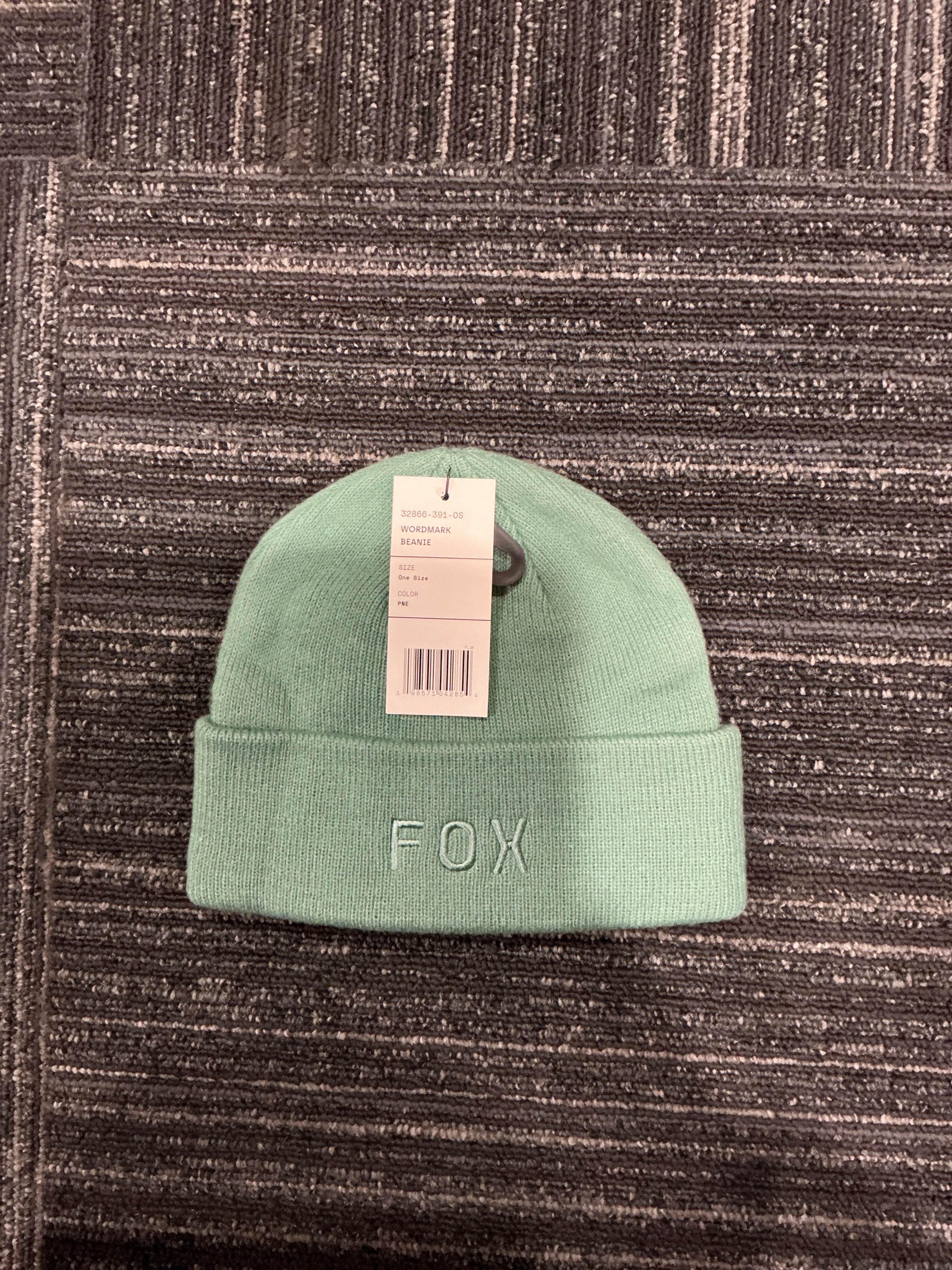 TEAL FOX BEANIE