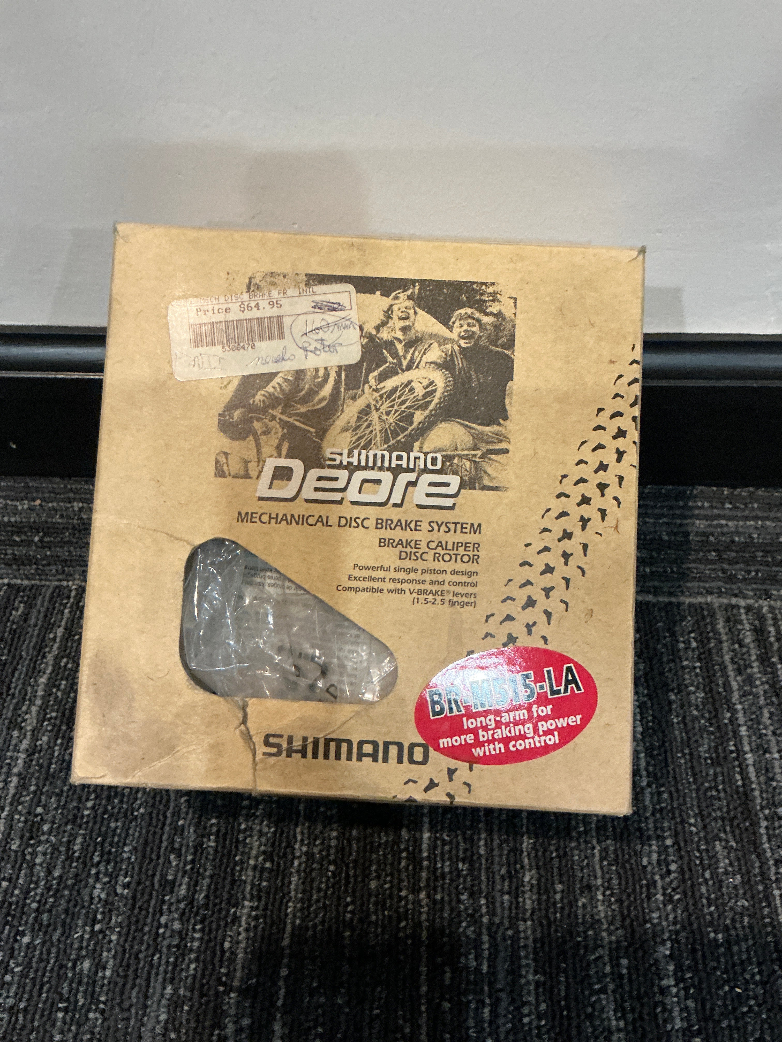 Shimano Deore mechanical disc brake system